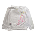 DIADORA felpa tinta unita con cappuccio e stampa looney tunes Bianco per Bambina 50218094888 BIANCO DIADORA 