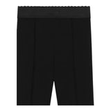 DOLCE & GABBANA pantalone modello a zampa tinta unita Nero per Bambina L5PC1 NERO DOLCE & GABBANA 