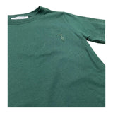 TRUSSARDI t-shirt girocoll tinta unita con stampa in contrasto Verde per Bambino TBA25081TS VERDE TRUSSARDI 