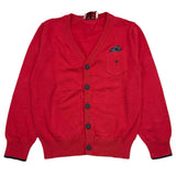 Cesare Paciotti Cardigan Tinta Unita Con Bottoni Rosso Per Bambino MGP4156B ROSSO CESARE PACIOTTI 