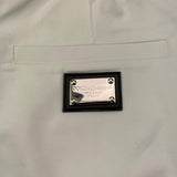 Dolce & Gabbana Bermuda Tinta Unita con Girovita Regolabile per Bambino L43Q25 BIANCO DOLCE & GABBANA 