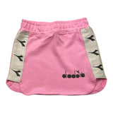 Diadora Beige Skirt-T-Shirt Set For Baby Girls
