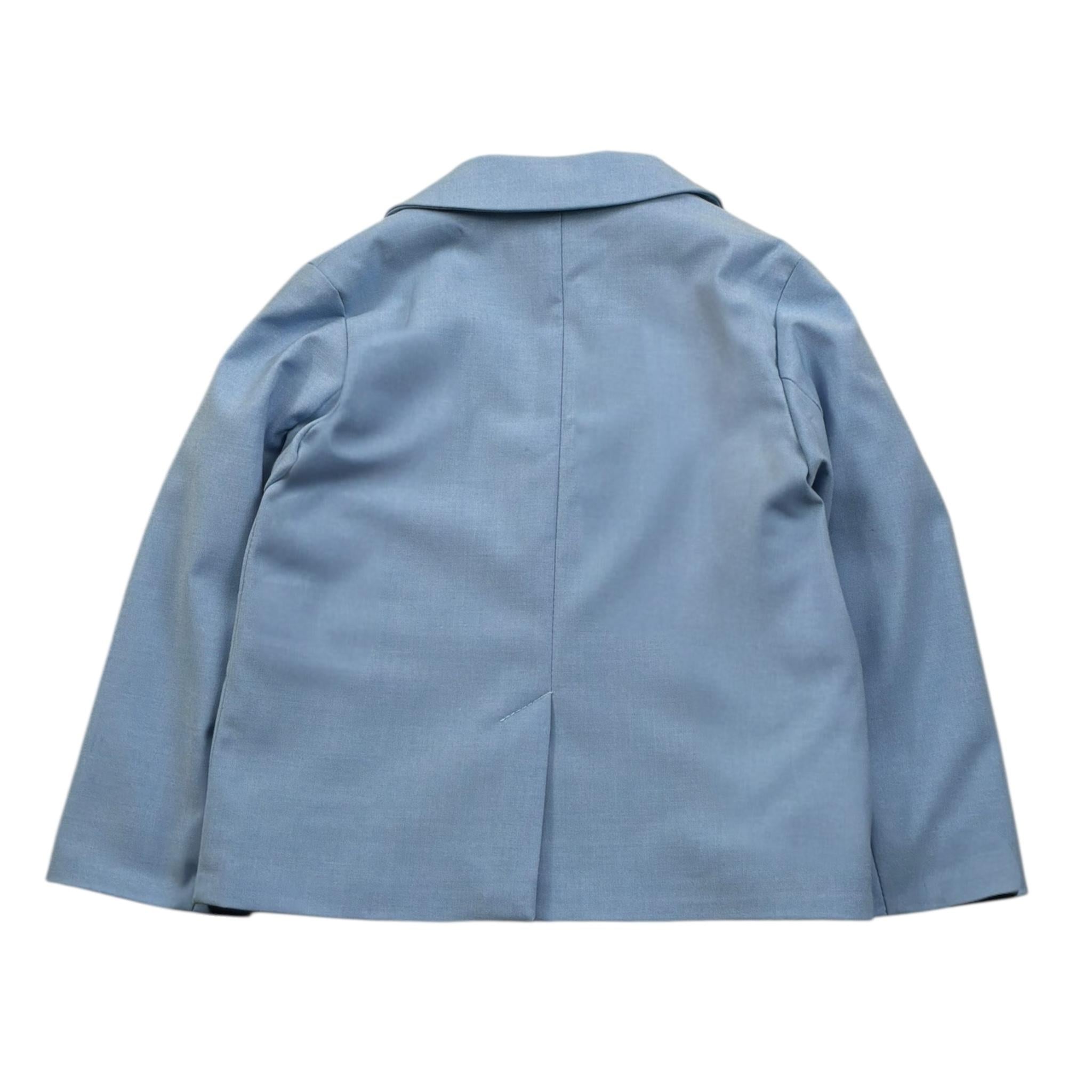 Daniele Alessandrini Giacca Tinta Unita con Bottoni per Bambino 1295J00001 AZZURRO DANIELE ALESSANDRINI 