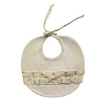 NINNAOH bavetta tinta unita con stampa Panna per Neonata I2476BA PANNA NINNAOH 