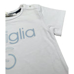 Siviglia T-Shirt Girocollo Tinta Unita con Stampa per Neonato SVNTS17286 BIANCO SIVIGLIA 
