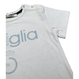 Siviglia T-Shirt Girocollo Tinta Unita con Stampa per Neonato SVNTS17286 BIANCO SIVIGLIA 