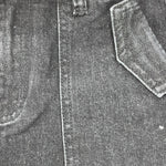 #2.0 MILANO jeans tinta unita con girovita regolabile Nero per Bambina J61 NERO #2.0 MILANO 