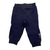 Cesare Paciotti Solid Color Tracksuit Pants With Elastic Waistband Blue For Newborn