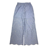 Liu Jo Solid Color Palazzo Pants Powder Blue For Girls
