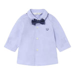 MAYORAL camicia tinta unita con papillons Azzurro per Neonato 2180 AZZURRO MAYORAL 