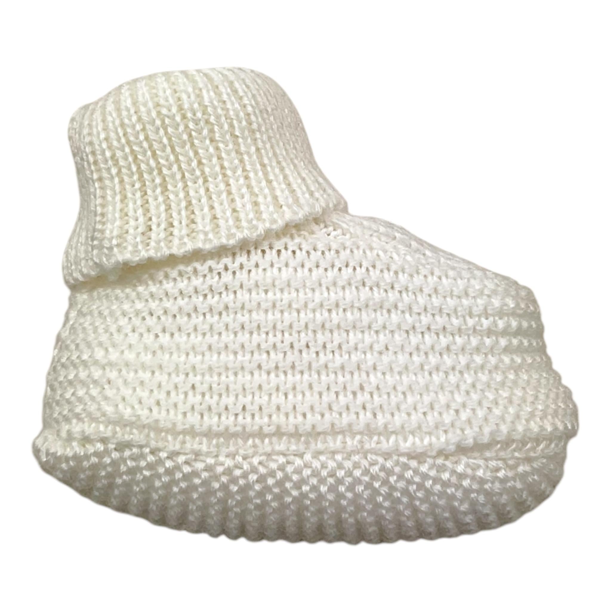 NINNAOH babbucce tinta unita  Bianco per Neonato I24314BAB BIANCO NINNAOH 