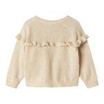 NAME IT maglia tinta unita girocollo con balze Panna per Bambina 13233168 PANNA NAME IT 