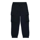 DIESEL pantalone tuta tinta unita tasconi  Nero per Bambino J01966X NERO DIESEL 