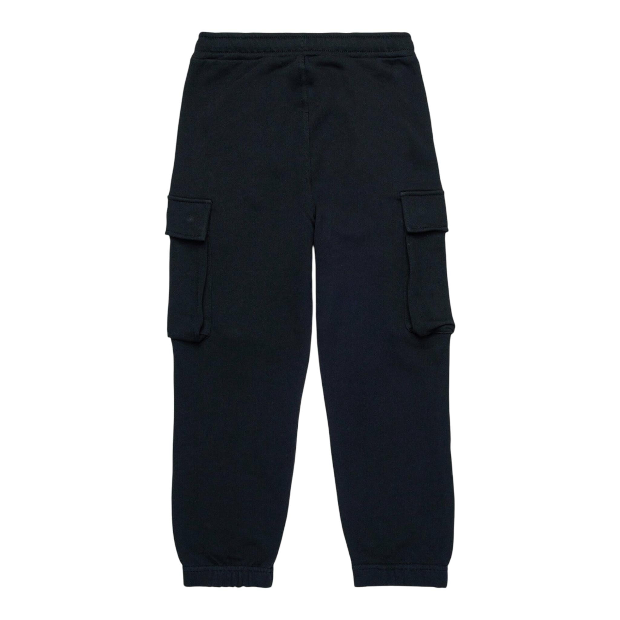 DIESEL pantalone tuta tinta unita tasconi  Nero per Bambino J01966X NERO DIESEL 