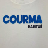 SAINT BARTH t-shirt girocollo tinta unita con stampa Bianco per Bambino COURMA BIANCO SAINT BARTH 