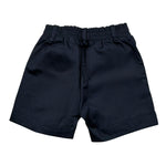 Le Bebe' Bermuda Tinta Unita con Elastico In Vita per Neonato LBB3692 BLU LE BEBE' 