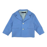 Daniele Alessandrini Plain Jacket with Buttons Light Blue for Children
