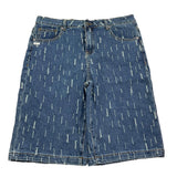 Daniele Alessandrini Bermuda In Denim Tinta Unita con Strappi per Bambino 1236SD00256 BLU DANIELE ALESSANDRINI 