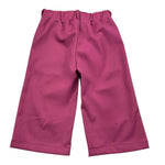 LIU JO pantalone tinta unita modello a palazzo Viola per Bambina KF3089 VIOLA LIU JO 