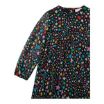 STELLA McCARTNEY abito manica lunga tinta unita cn stampa stelle Nero per Neonata TV1C40 NERO STELLA McCARTNEY 
