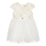 Guess Abito Tinta Unita Giromanica per Neonata A4RK23KBL00 BIANCO GUESS 