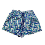 Island Coco Costume Tinta Unita Stampa Fantasia per Bambino ICJ95000 BLU ISLAND COCO 