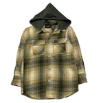 JOHN RICHMOND camicia manica lunga stampa fantasia con cappuccio Verde per Bambino RBA25067CA VERDE JOHN RICHMOND 