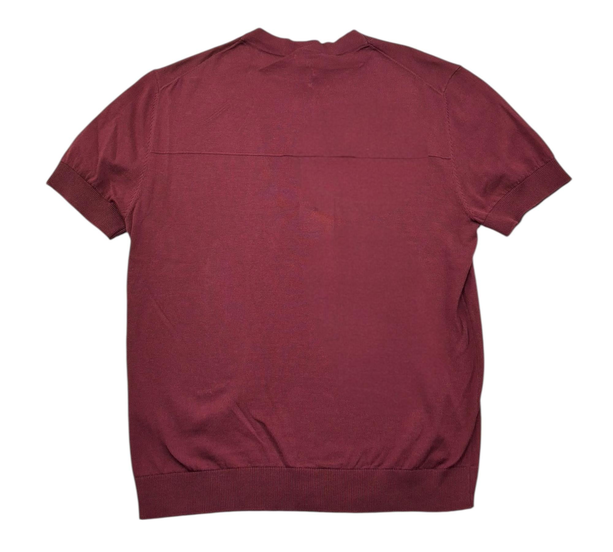 Paolo Pecora T-Shirt Girocollo Tinta Unita per Bambino PP4177 BORDEAUX PAOLO PECORA 
