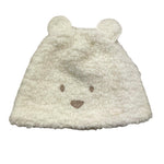 NINNAOH cappello tinta unita in peluche Bianco per Neonato I24228 BIANCO NINNAOH 