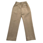 Daniele Alessandrini Pantalone Tinta Unita con Elastico In Vita per Bambino 1235P00104 BEIGE DANIELE ALESSANDRINI 