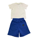 Refrigiwear Completo 2 Pezzi T-Shirt-Bermuda per Neonato 207DRMNS25 BIANCO/BLU REFRIGIWEAR 