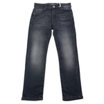 GUESS jeans tinta unita con girovita regolabile Nero per Bambino N4YA07DAKC0 NERO GUESS 