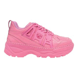 Chiara Ferragni Sneakers Solid Color With Logo And Laces Fuchsia For Girls