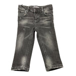 CESARE PACIOTTI jeans tinta unita con girovita regolabile Nero per Neonato PTP2333B NERO CESARE PACIOTTI 