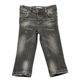 CESARE PACIOTTI jeans tinta unita con girovita regolabile Nero per Neonato PTP2333B NERO CESARE PACIOTTI 