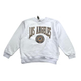Bern Crewneck Sweatshirt Solid Color With White Print For Boys