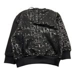 CESARE PACIOTTI felpa tinta unita girocollo con stampa Nero per Neonato MFP5350B NERO CESARE PACIOTTI 