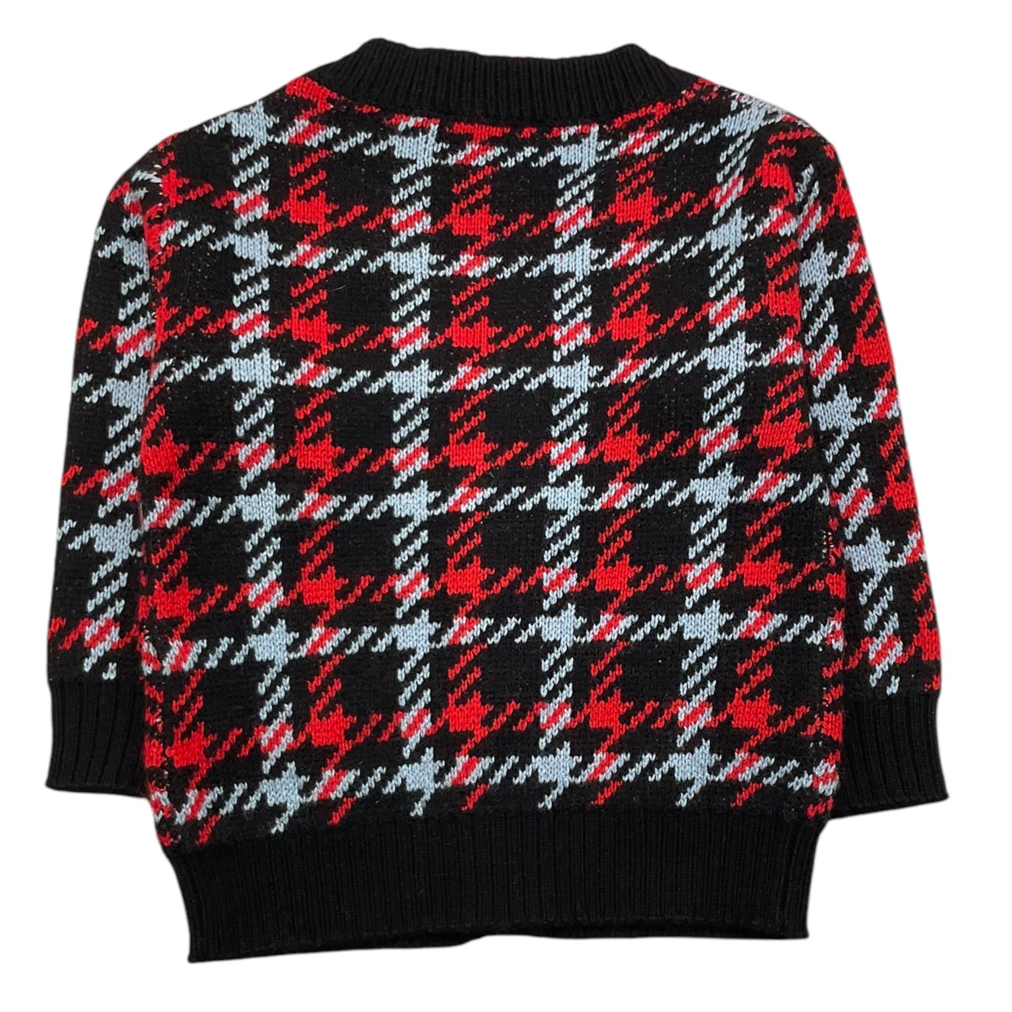 JOHN RICHMOND cardigan stampa fantasia Nero/rosso per Neonato RIA25033CD NERO/ROSSO JOHN RICHMOND 