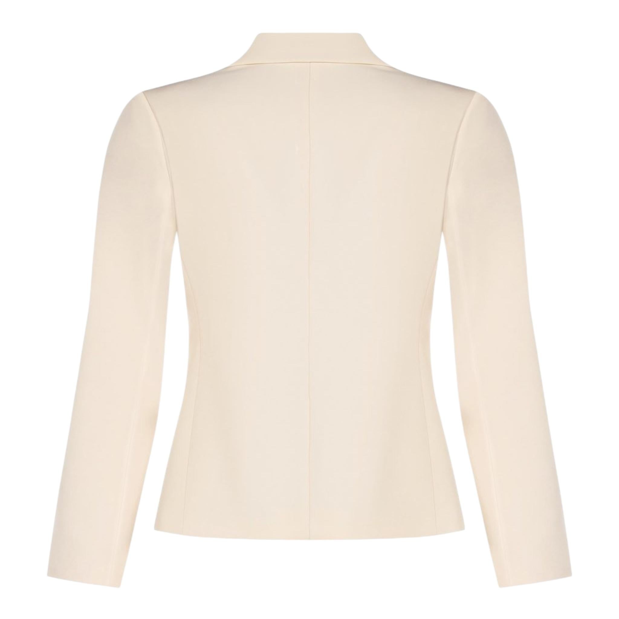 Fun & Fun Giacca Tinta Unita Doppiopetto per Bambina FNCJJK01073 BIANCO FUN & FUN 