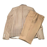 Gai Mattiolo Complete Ceremony 3Pcs-Shirt-Pants-Jacket Sand For Boy
