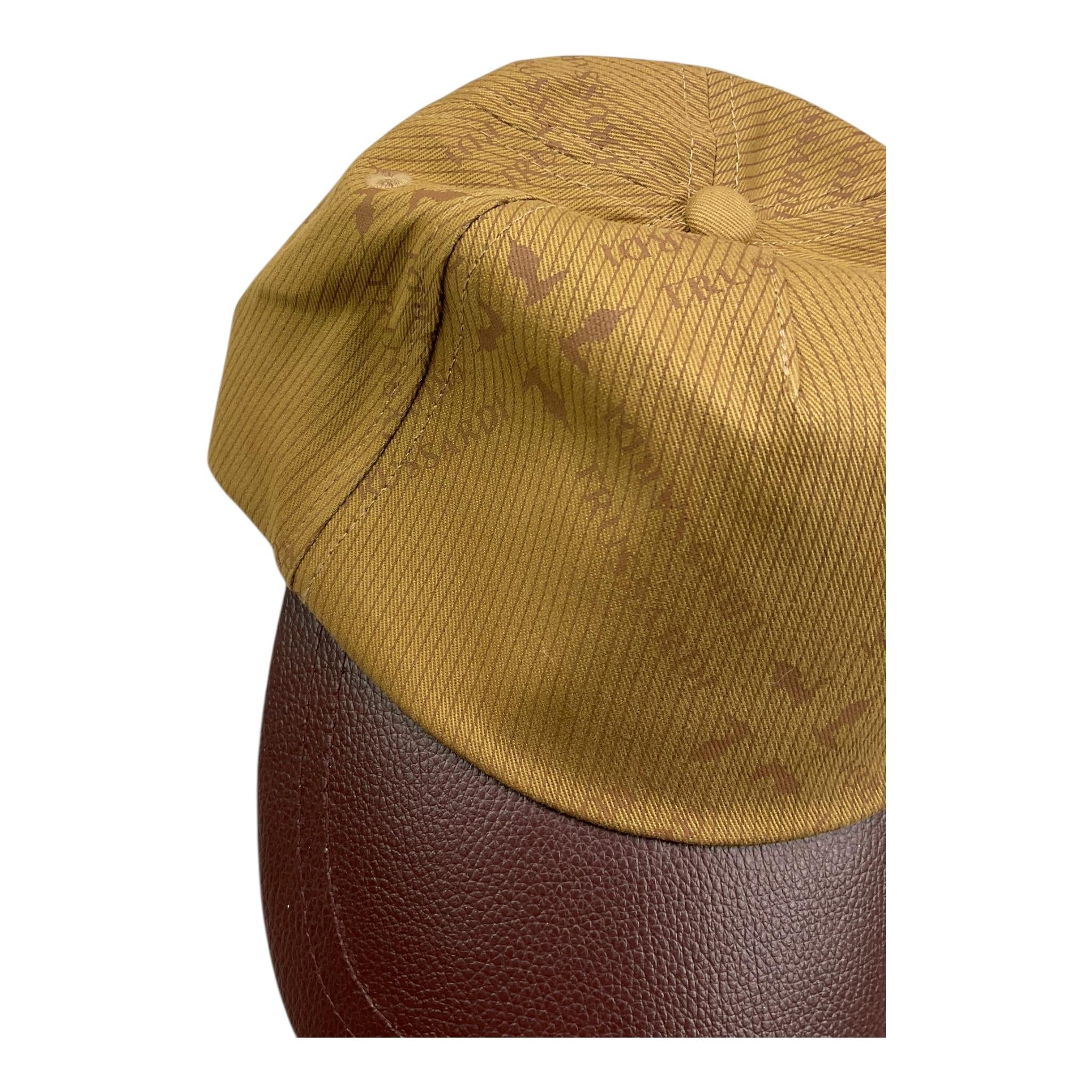 TRUSSARDI berretto bicolore con visiera in pelle Beige per Bambino TBA25046BT BEIGE TRUSSARDI 