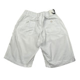 Jeckerson Bermuda Tinta Unita con Elastico In Vita per Bambino J3858 BIANCO JECKERSON 