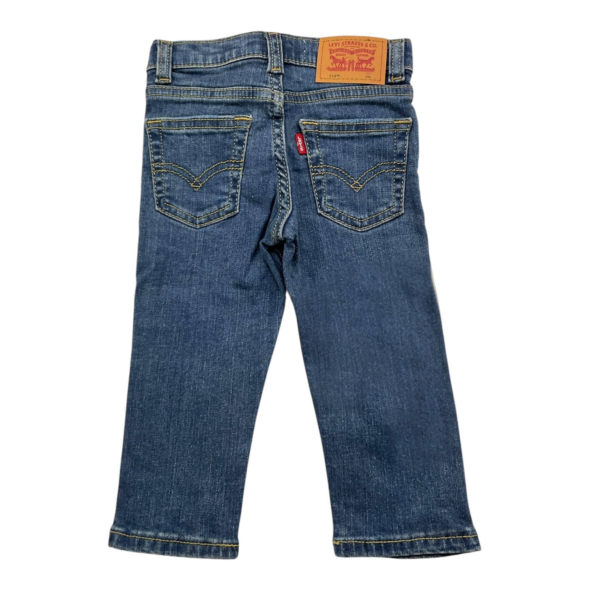 LEVI'S jeans tinta unita con elastico in vita Azzurro per Neonato 6EL316 AZZURRO LEVI'S 