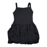 Lu Lu By Miss Grant Abito Tinta Unita per Bambina LL3400 NERO LU LU BY MISS GRANT 