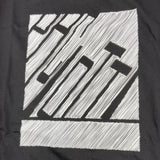 CESARE PACIOTTI shirt girocollo tinta unita con stampa Nero per Bambino TSP5311J NERO CESARE PACIOTTI 