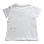 Replay T-Shirt Girocollo Tinta Unita con Stampa per Neonata PG7472 BIANCO REPLAY 