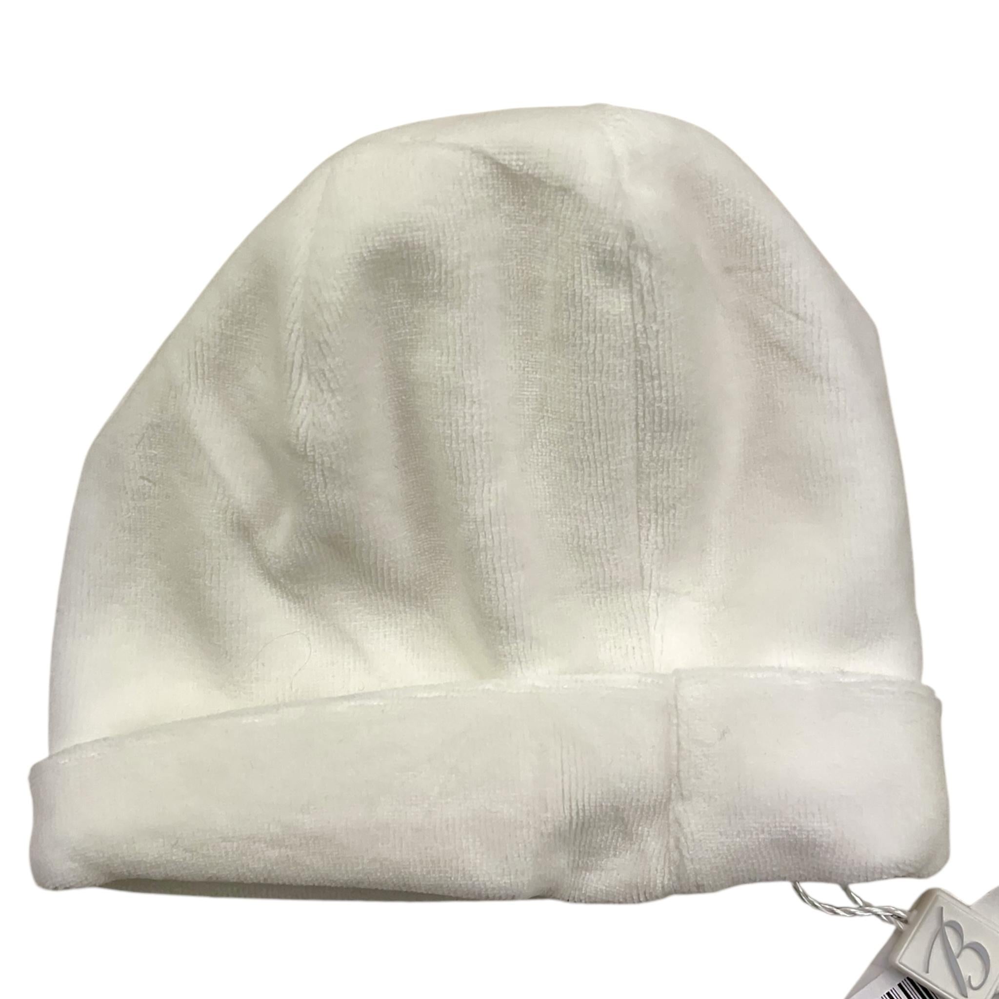 BARCELLINO cappello tinta unita con applicazioni Bianco per Neonata 115810 BIANCO BARCELLINO 
