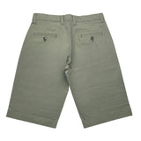Dan John Bermuda Solid Color Adjustable Waist Green For Boys