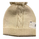 WEDOBLE cappello tinta unita cn pon pon Panna per Neonato I2404307 PANNA WEDOBLE 