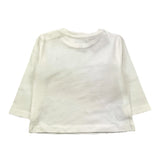 MAYORAL shirt girocollo tinta unita con stampa in contrasto Bianco per Neonato 2043 BIANCO MAYORAL 